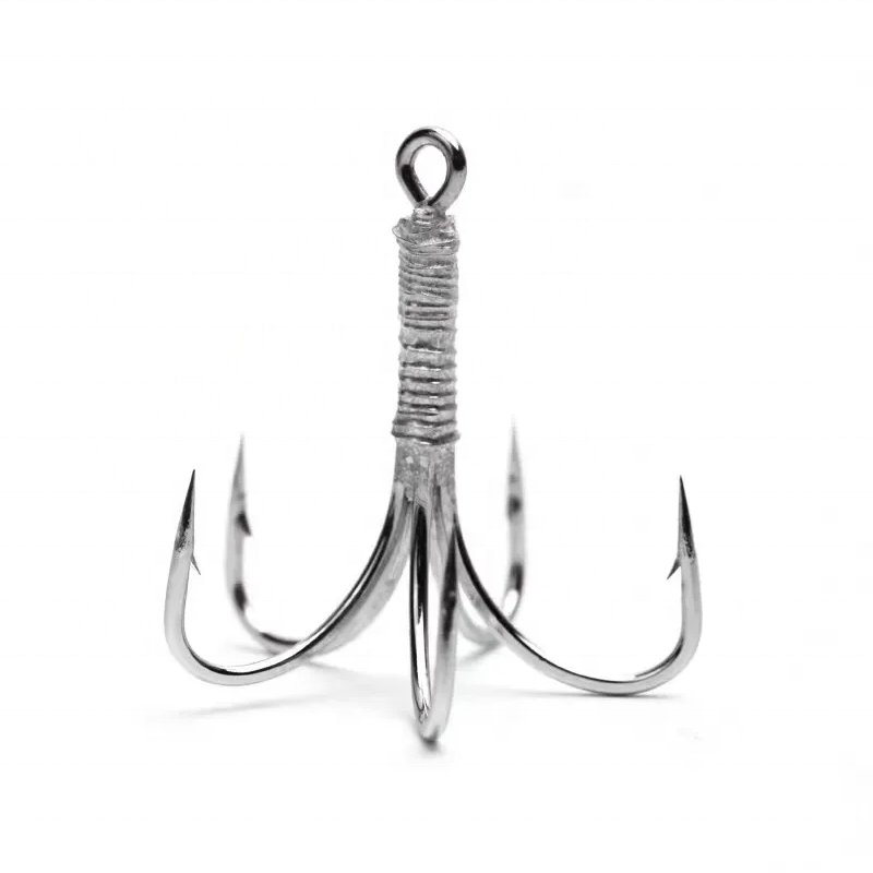 Factory Custom Fishing Hook Japan Fishing Lure Hook Five Claw Anchor Hook Artificial Bait Treble Squid Jig Fishing Accessories