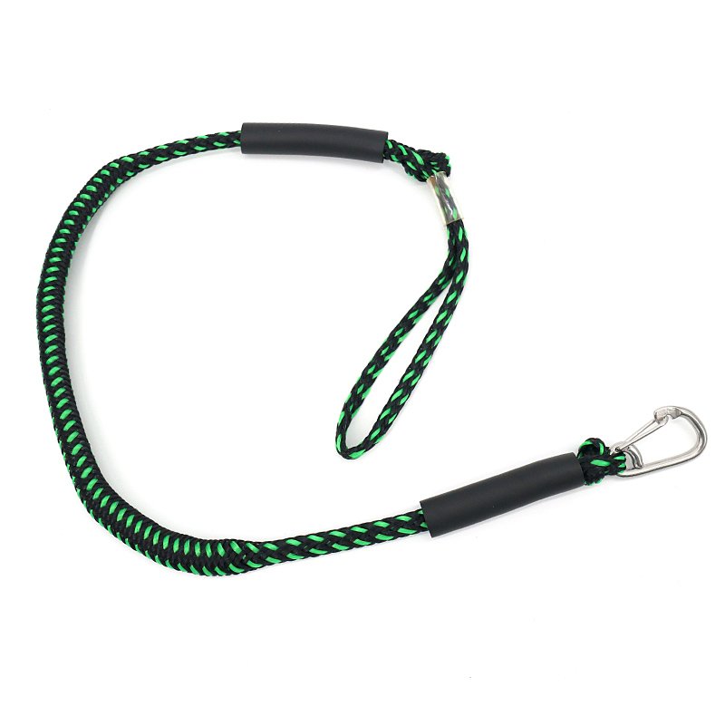 Custom High Elongation Double Braided Bungee Nylon Bungee Dock Line Mooring Rope