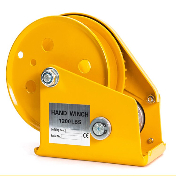 Heavy Duty Portable Manual Winch Wire Rope Hand Lifting Winch