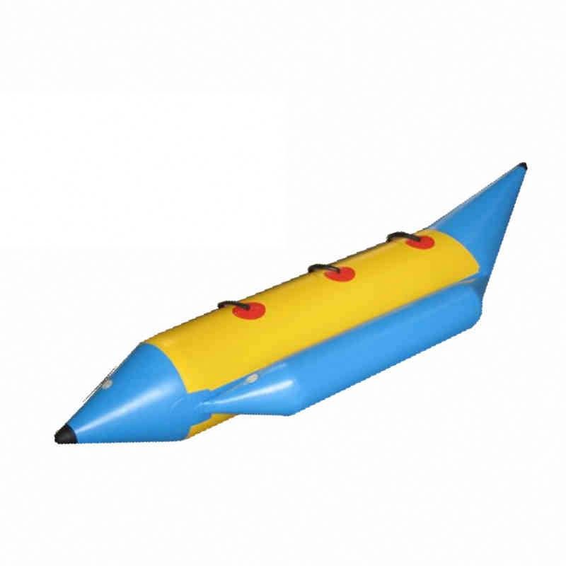 Durable Inflatable Flying Fish Towable Water Sport Boat for High-Speed Adventures in Lakes, Seas, and Pools
