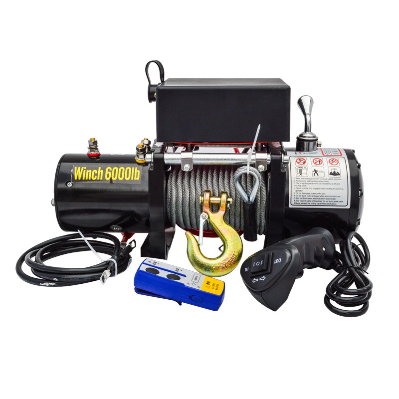 Small Electric Winch for Warehouse Use 9500lbs Pull Capacity for Boat Car 12V 24V 48V 4x4 Anchor for Car Warehouse Use
