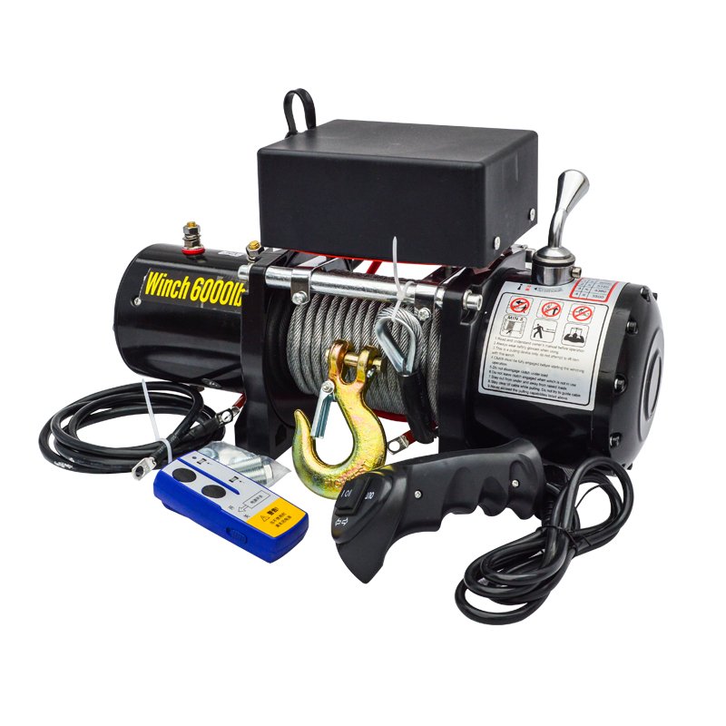 Small Electric Winch for Warehouse Use 9500lbs Pull Capacity for Boat Car 12V 24V 48V 4x4 Anchor for Car Warehouse Use