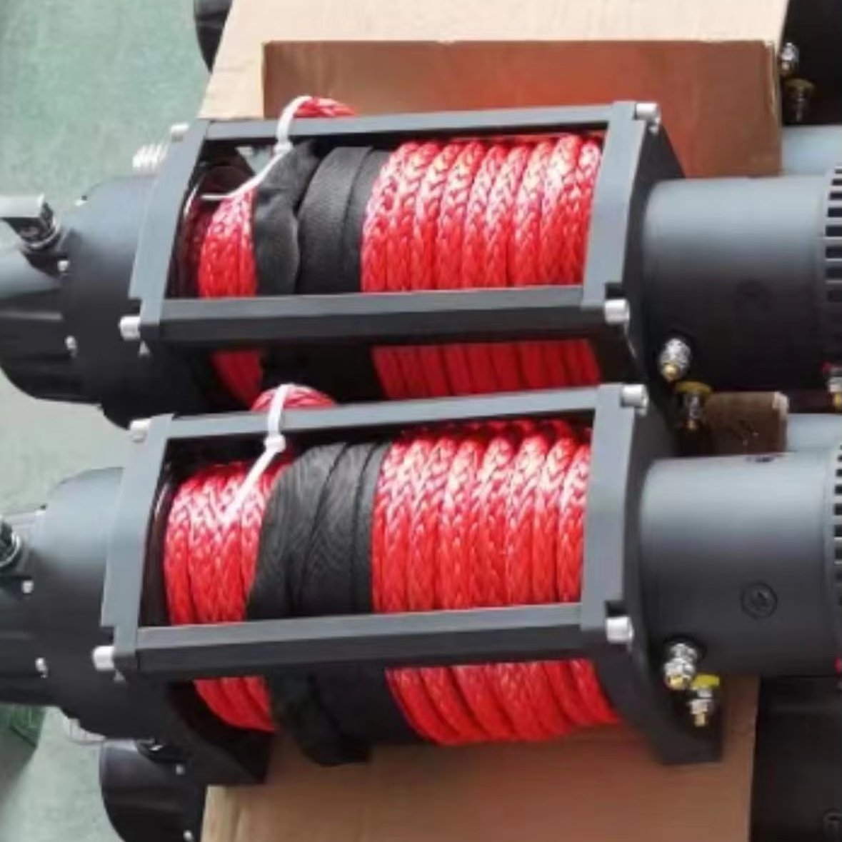 120v Electric Winch with Wireless Remote Electric Anchor Winch for Small Boats 12v-6000lbs-electric-winch Electric-winch-5-ton