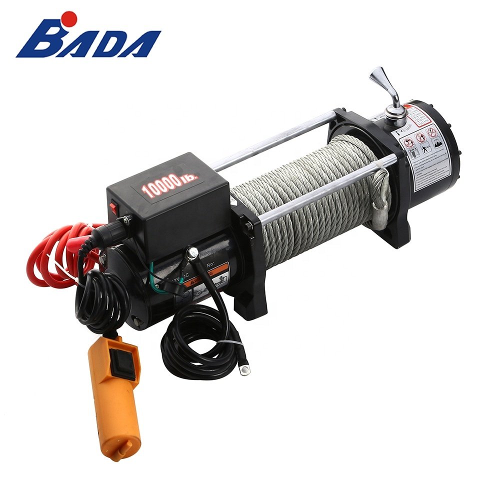 BADA Hot Sell 12V DC 10000lbs Standard Small Electric Boat Anchor Winch