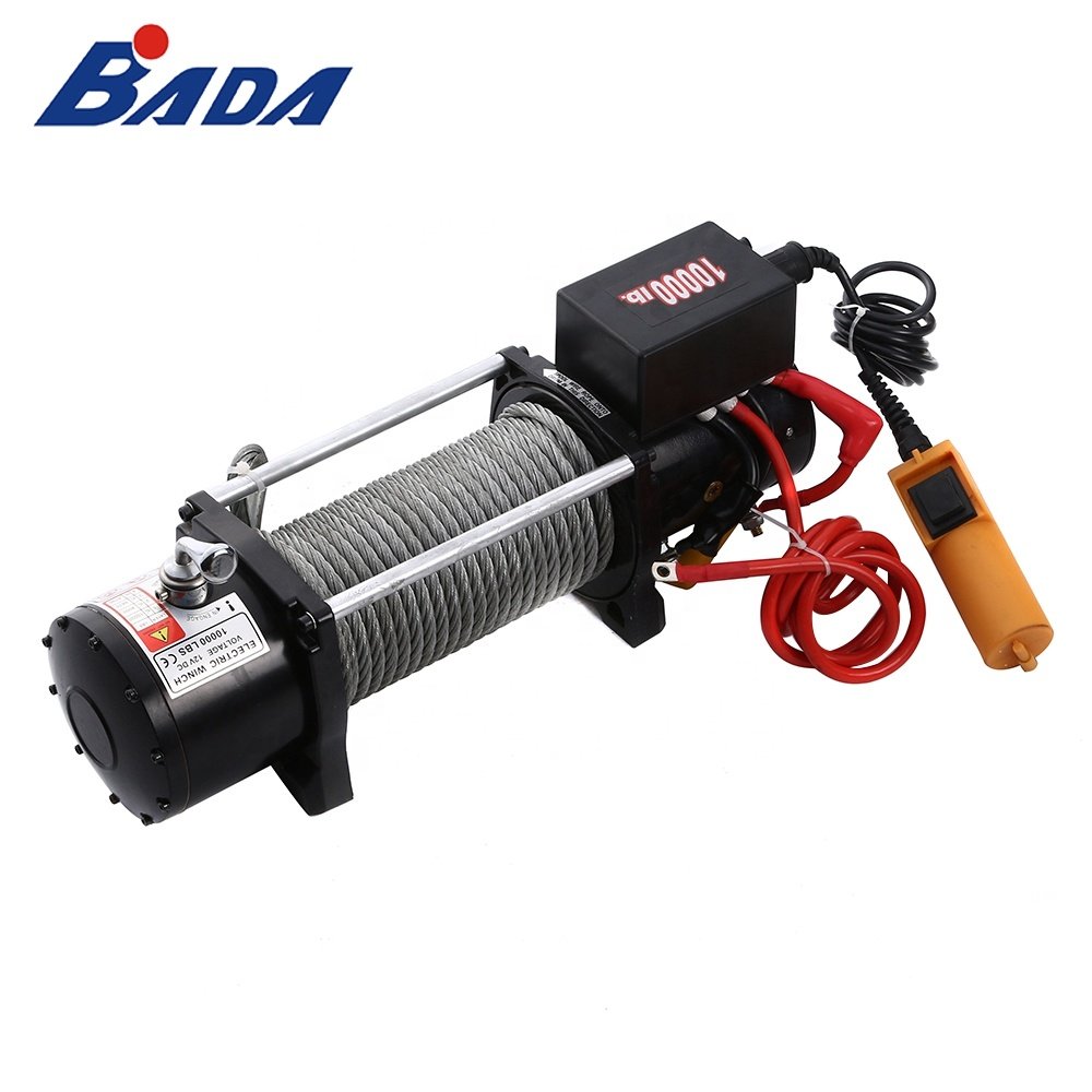 BADA Hot Sell 12V DC 10000lbs Standard Small Electric Boat Anchor Winch