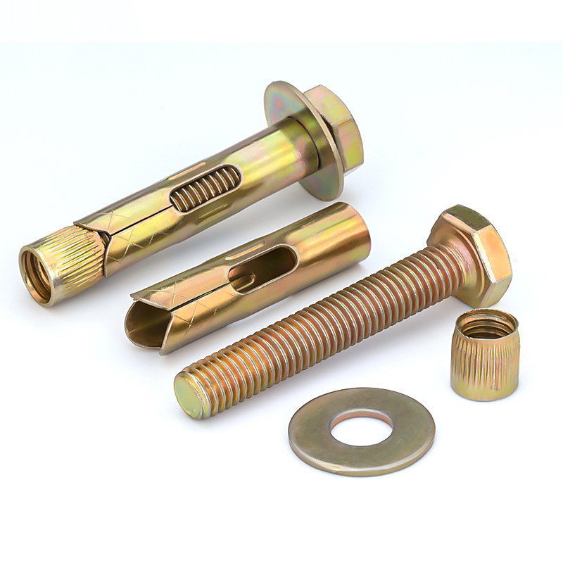 Factory Price High Quality M8 UAE Carbon Steel Zinc Sleeve Anchor Steel Fastener Drop in Anchor for Construction Building Metal