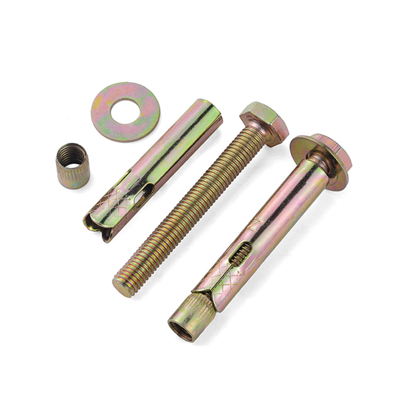 Factory Price High Quality M8 UAE Carbon Steel Zinc Sleeve Anchor Steel Fastener Drop in Anchor for Construction Building Metal