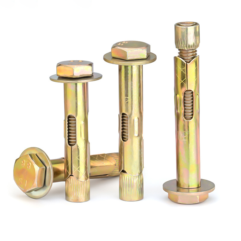 Factory Price High Quality M8 UAE Carbon Steel Zinc Sleeve Anchor Steel Fastener Drop in Anchor for Construction Building Metal