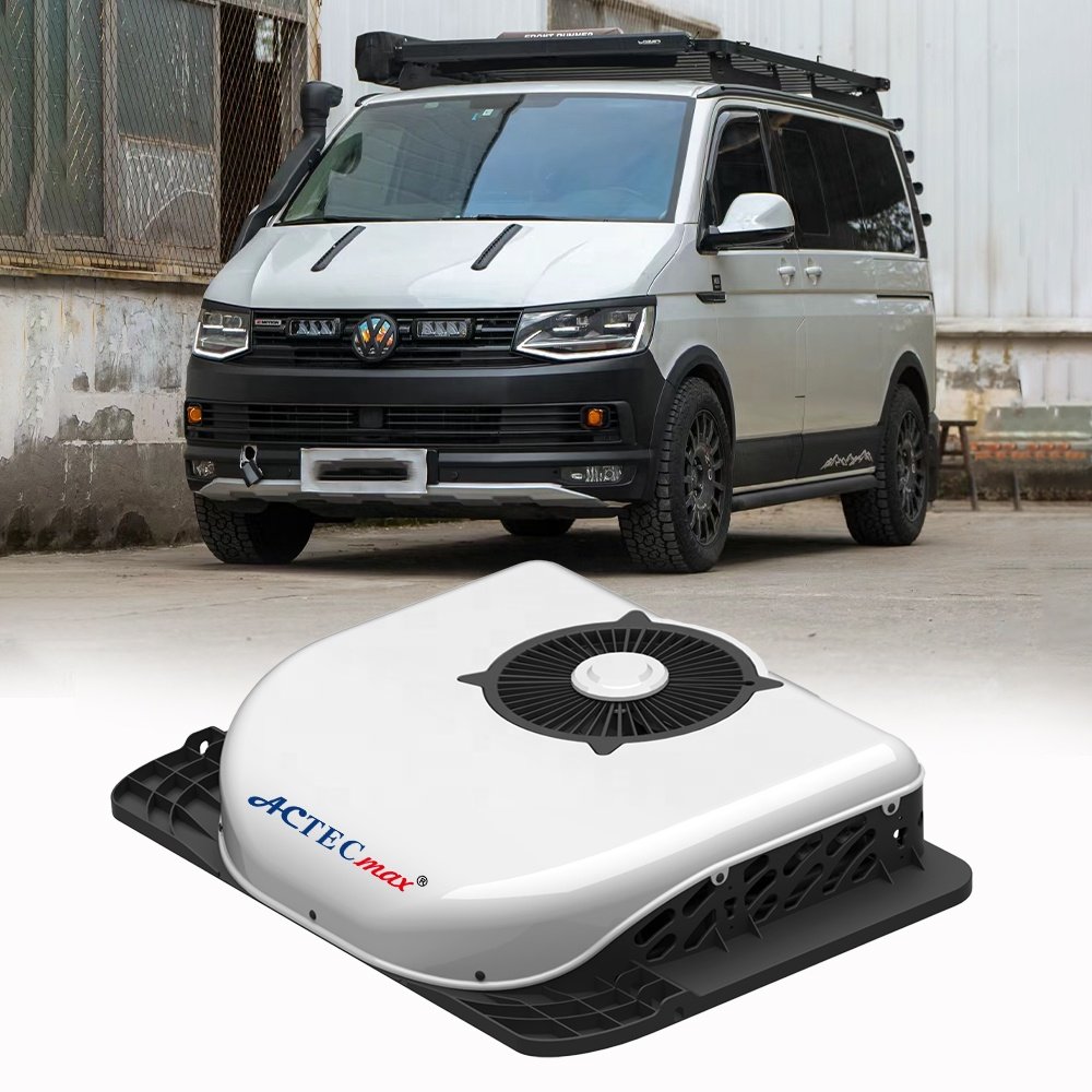 Factory Battery Rooftop 12V AC Unit Air Conditioner AC.161 Truck Boat RV Van Tractor Parking Cooler 24V Electric Air Condition