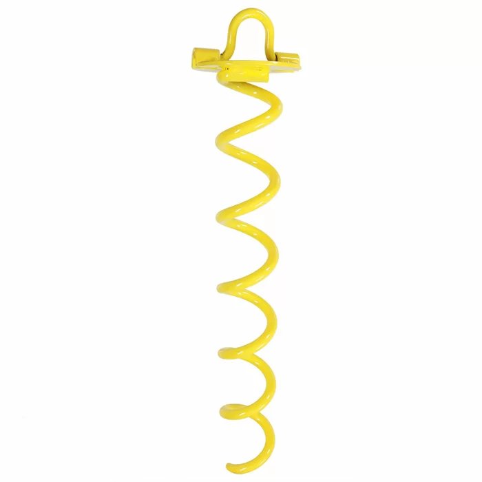 Earth Anchor for Holding the Boats New Style Latest Metal Anchor in New Look New Black Coated Metal Augur Anchor