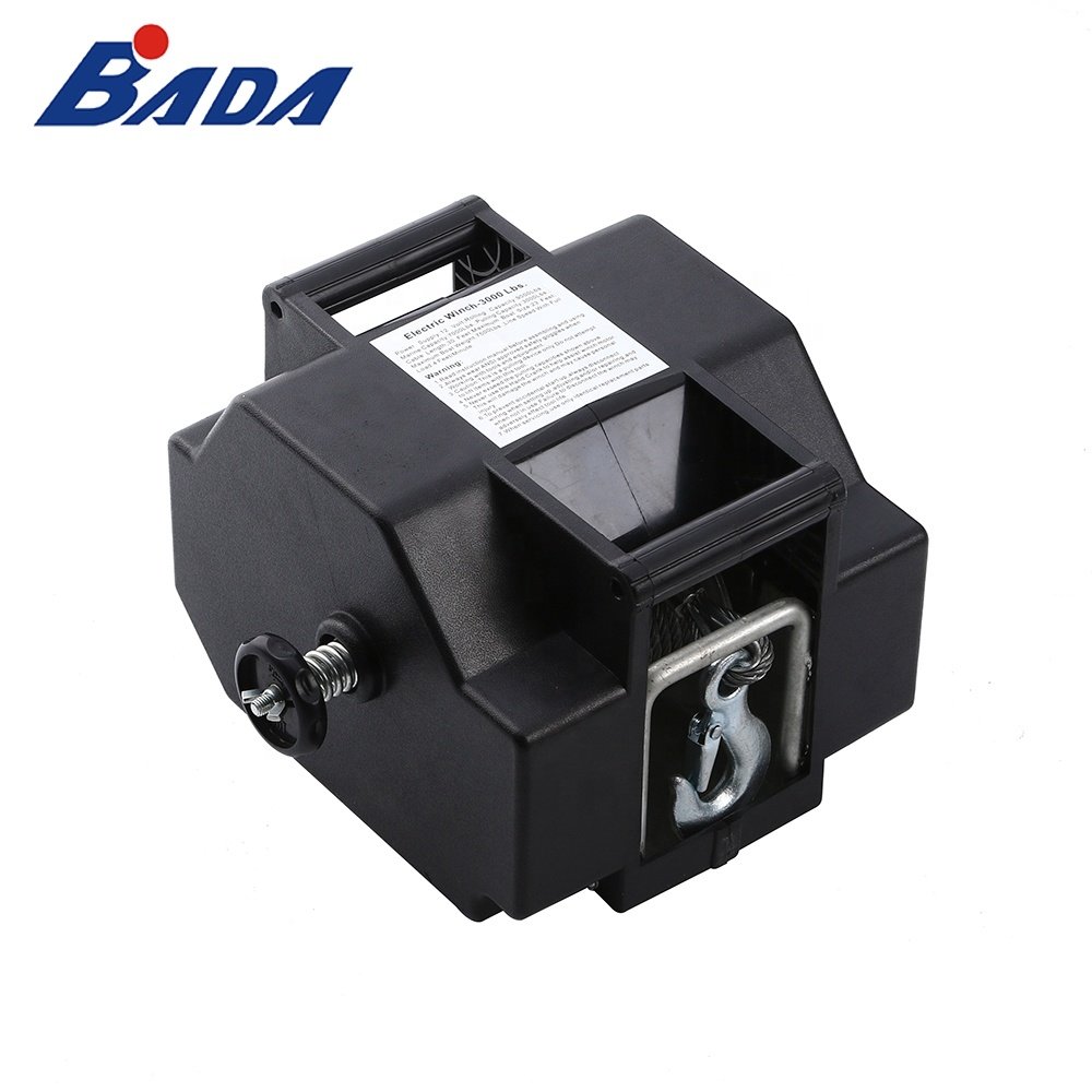 DW4 12V DC 50A Portable Power Construction Wire Rope Electric Anchor Boat Anchor Winch