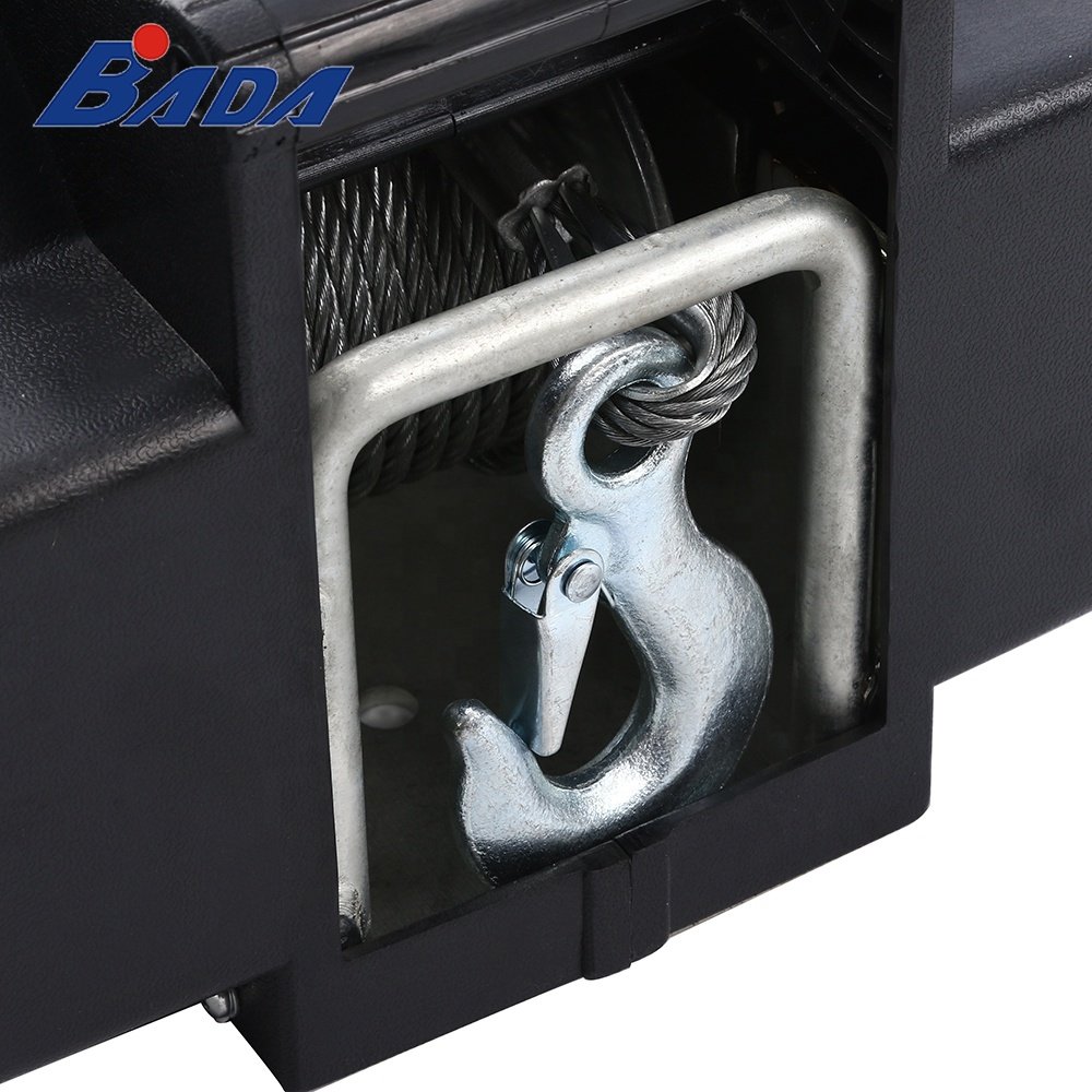DW4 12V DC 50A Portable Power Construction Wire Rope Electric Anchor Boat Anchor Winch