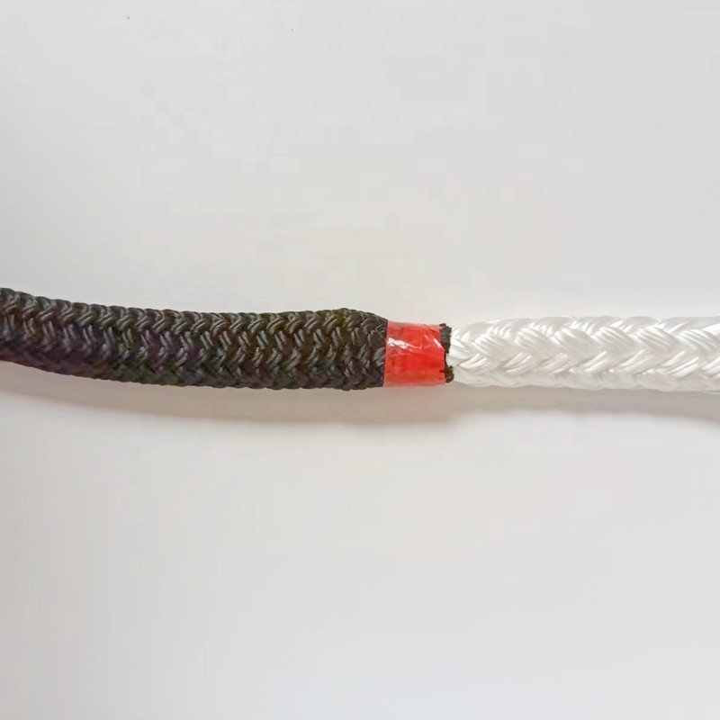 Sailing Rope Boat Parts Double Braided Rope Spliced on Both Ends Made of Nylon Polyester Used in Mooring Line Anchor Line Dock