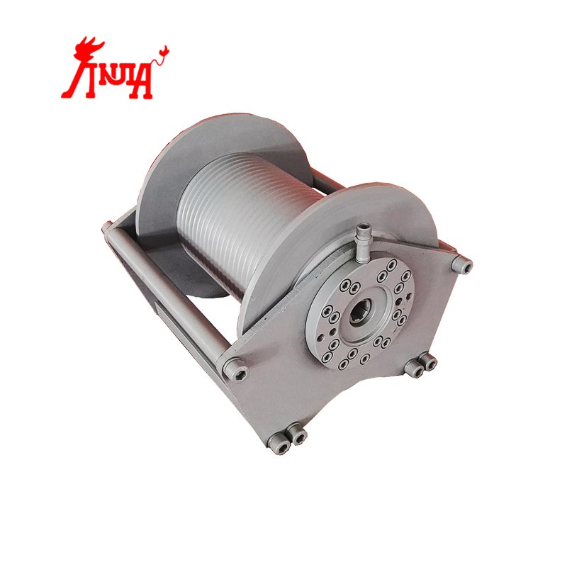 Single Drum 12000/13200 Lbs Pounds 6T 6000kg Hydraulic Winch for Tractors/anchor/excavator/shrimp Boat/fishing Net