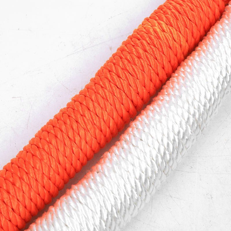 Hot Selling 6mm 3 Strands Twisted Anchor Line Rope Polypropylene Boat Mooring Rope Nylon Cotton Outdoor Marine Accessories