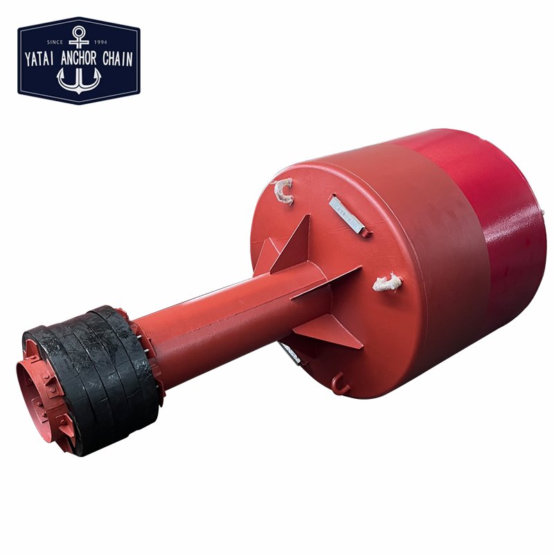 Custom Highly Visible Ocean Buoy Steel Navigation Buoy for Marine Ships and Boats with Solar Light