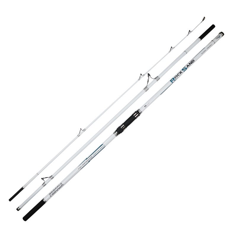 Custom Reservoir Distance Throwing Rod 3 Section Surf Throwing Rod Super Hard 4.2m Carbon Fibre Sea Pole Anchor Fishing Rod
