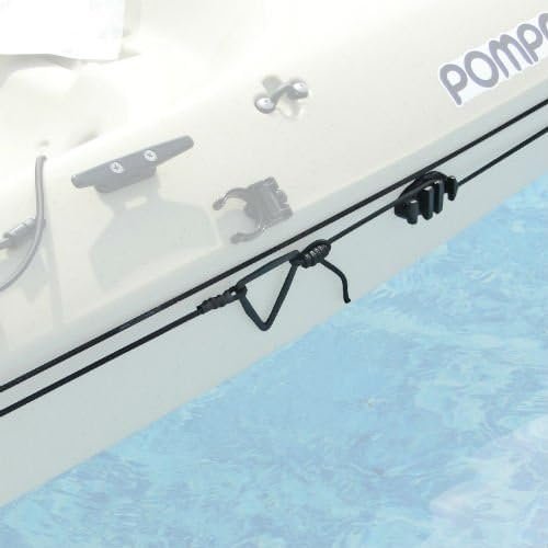 Kayak Deluxe Anchor Trolley Kit Black Color Kayak Fishing Accessories B10