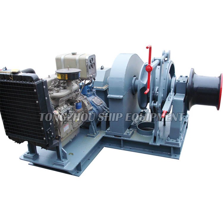 TONGZHOU ODM&OEM Hydraulic Electric Diesel Diesel Driven Marine Boat Windlass for Sale