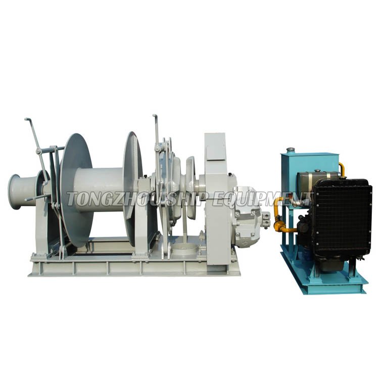 TONGZHOU ODM&OEM Hydraulic Electric Diesel Diesel Driven Marine Boat Windlass for Sale