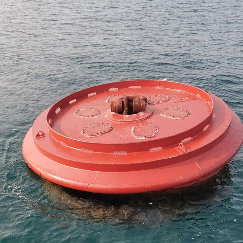 High Duty Float Marine Vessels Polyurea Steel Mooring Buoys Boat Anchor Mooring Buoys