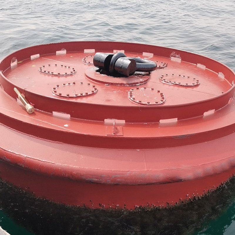 High Duty Float Marine Vessels Polyurea Steel Mooring Buoys Boat Anchor Mooring Buoys