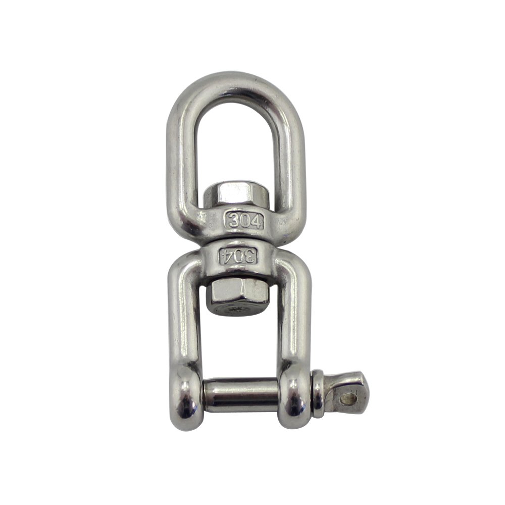 Rigging Hardware Chain Swivels Stainless Steel 304 Anchor Swivel Eye and Jaw