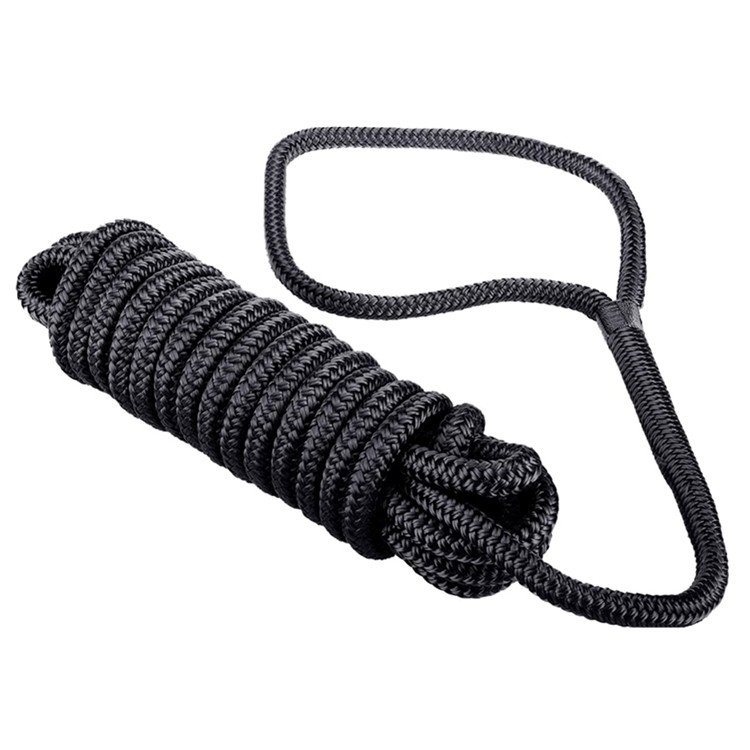 Wholesale Boat Sailing Use Double Braided Nylon Rope Marine Accessories Dock Line for Mooring
