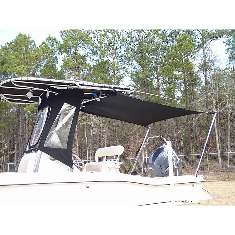 HOMFUL Boat T-Top Shade Bimini Top Extension Marine Boat T-Top Shade