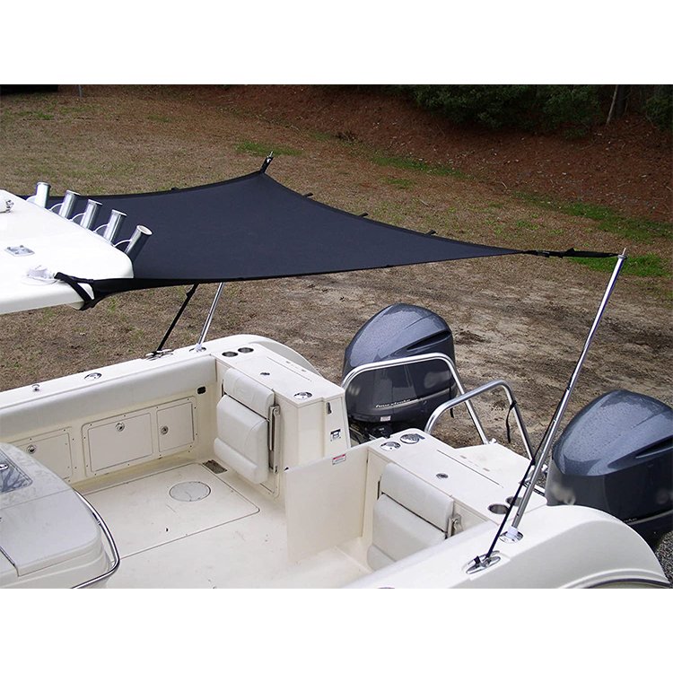 HOMFUL Boat T-Top Shade Bimini Top Extension Marine Boat T-Top Shade
