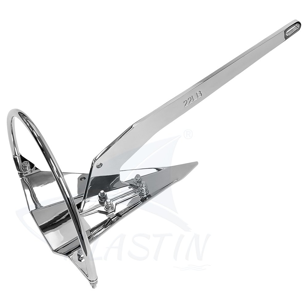Alastin Marine Yacht Anchor Stainless Steel Mirror Polished Mantus Boat Anchor