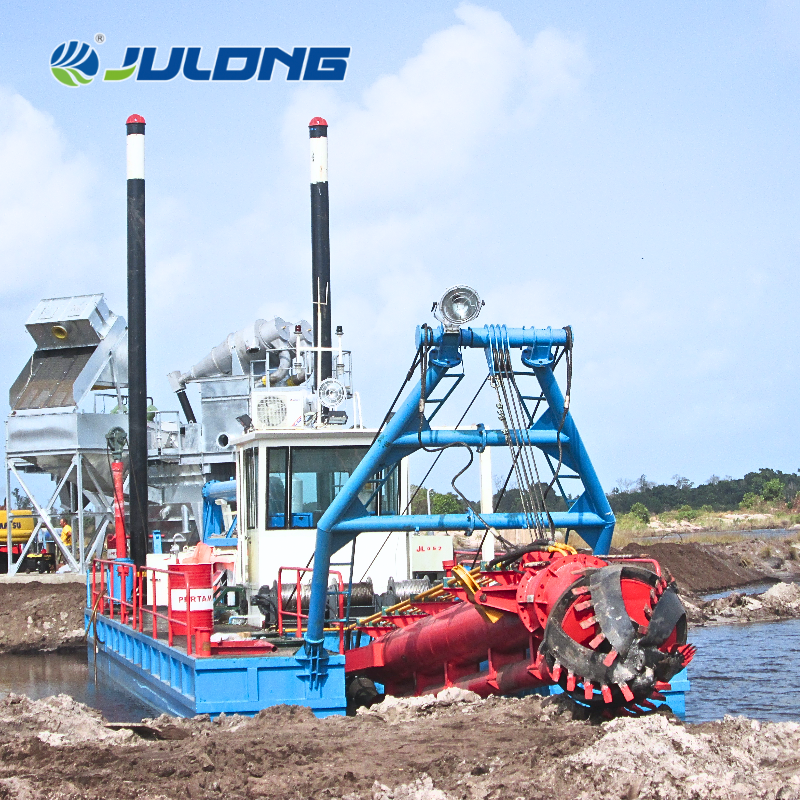 Sand Cutter Suction Dredger for Mining, Reclamation, and Environmental Restoration Projects