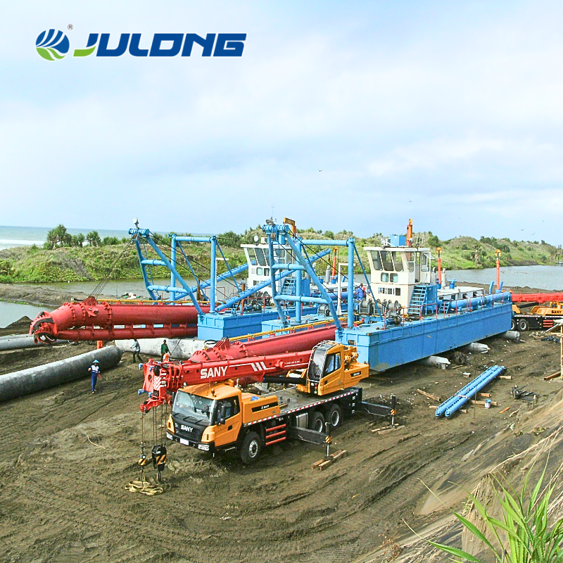 Sand Cutter Suction Dredger for Mining, Reclamation, and Environmental Restoration Projects