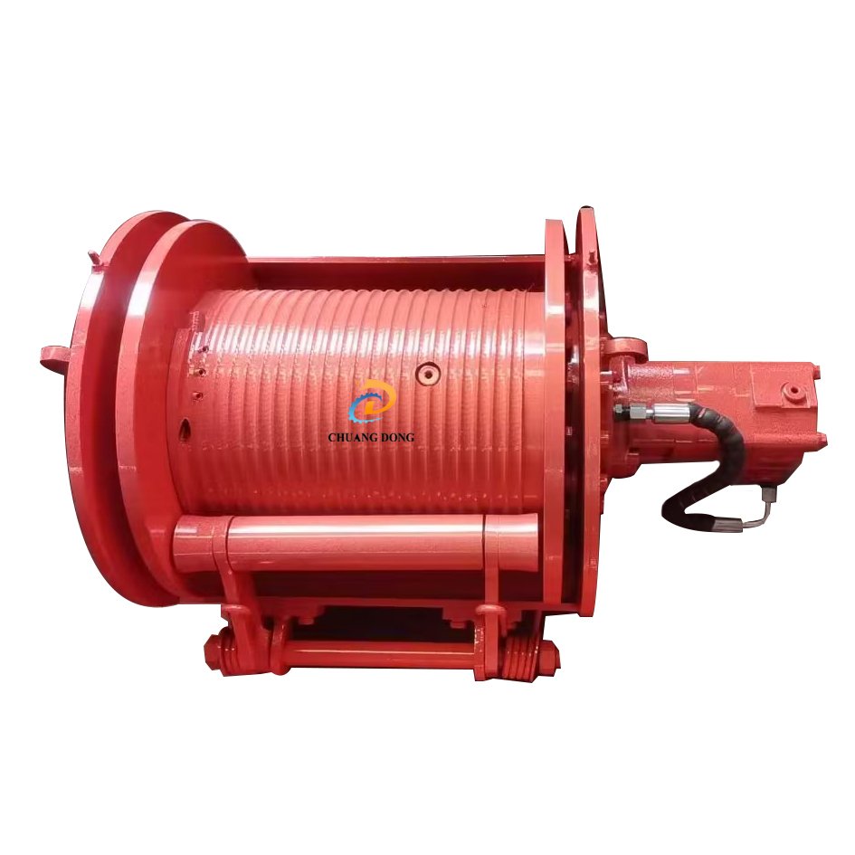 1 Ton 2 Ton 3t 5T for Water Engineering / Trawler/ Towing Boat Hydraulic Winch/ Winches