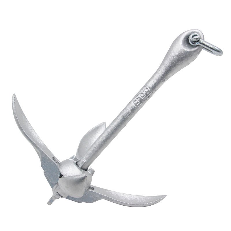 Yacht Fishing Boat Use Light Weight Carbon Steel Folding Anchor