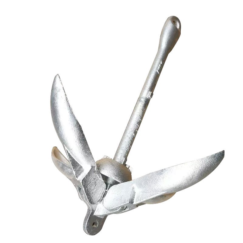 Yacht Fishing Boat Use Light Weight Carbon Steel Folding Anchor