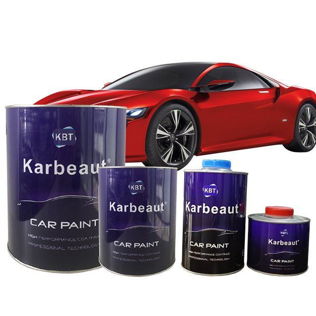 1K P608 Blue Pearl Tint Auto Paint Basecoat With Nice Covering For Autobody Repair