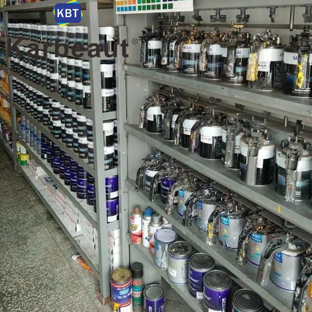 1K P608 Blue Pearl Tint Auto Paint Basecoat With Nice Covering For Autobody Repair
