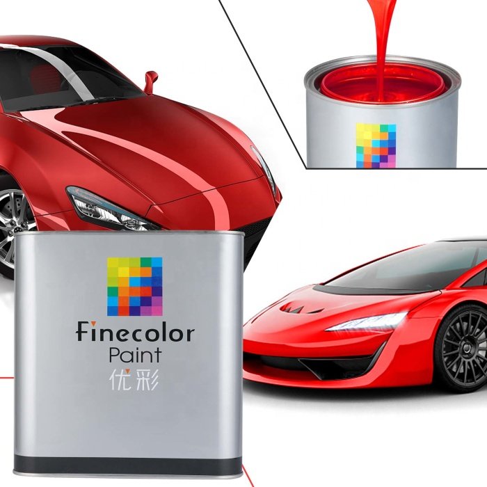 High Gloss 2k Acrylic Clear Coat Car Paint Peelable Paint Car Scratch Repair Spray Paint