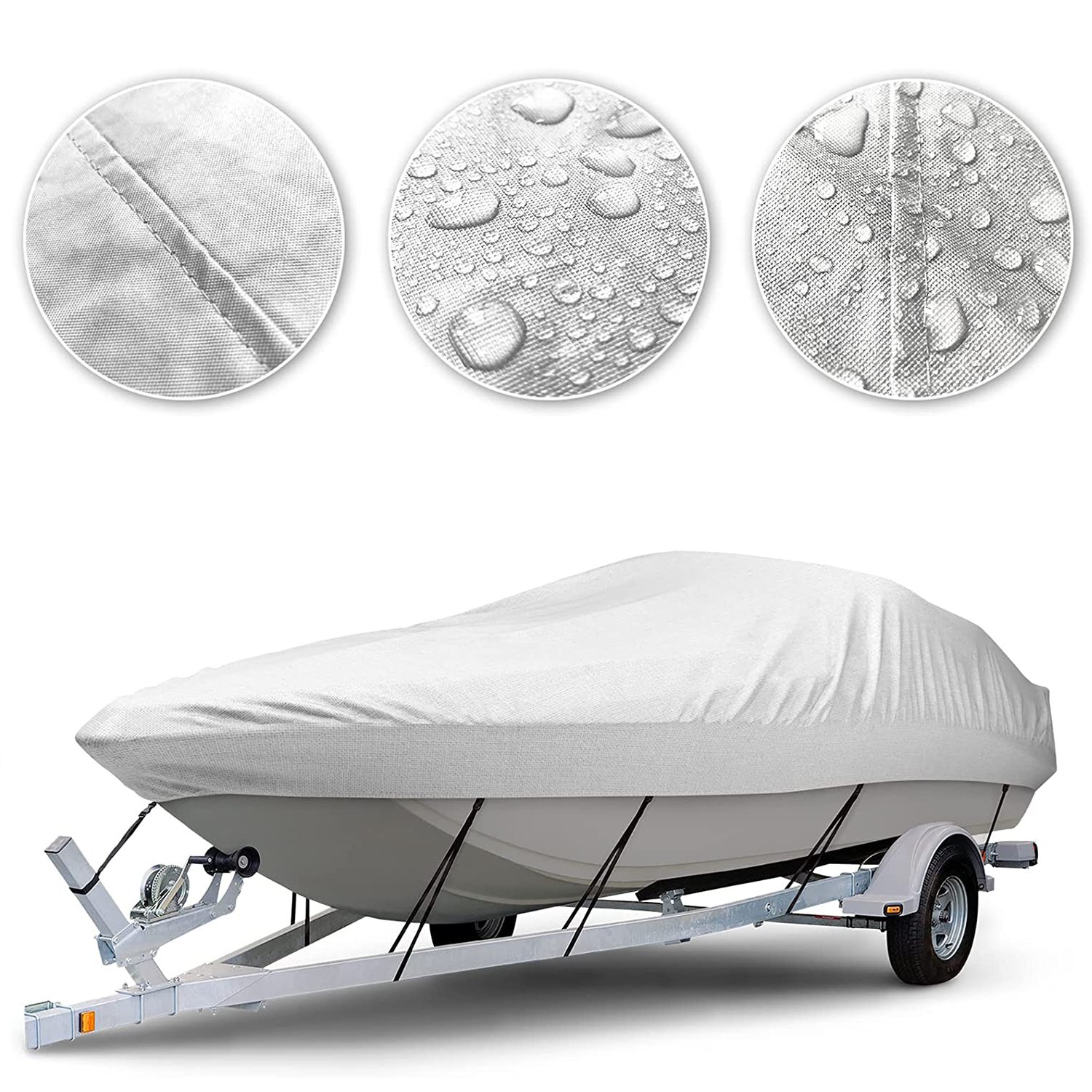 Popular Top Manufacturers Can Customize the Oxford Cloth Boat Cover for "Length 14, Width 90" Boats