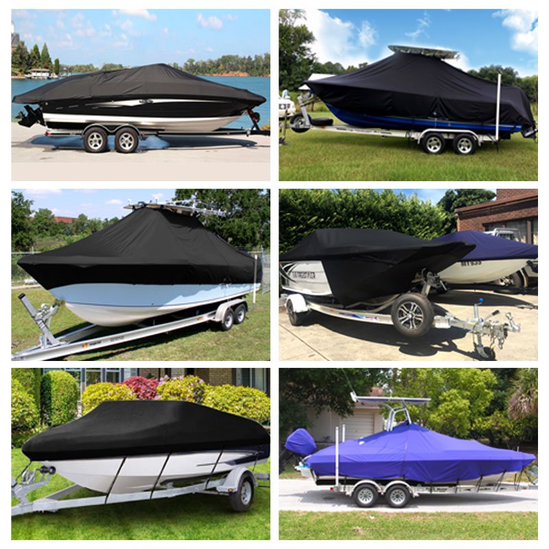Wholesale Price 210D 300D 420D 600D T-Top Boat Cover Waterproof Boat Seat Cover Boat Covers Direct