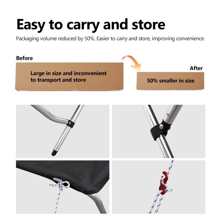 NHCX Cutting Style Aluminum 3 Bow Boat Canopy Space Saving Packaging Bimini Top for Boat