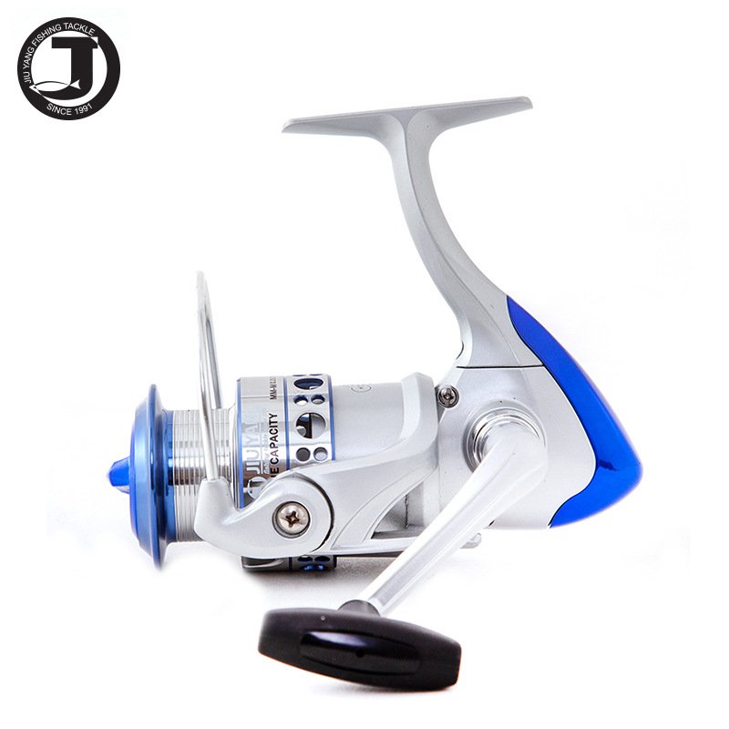 JC Carp Reels Right-Handed Trolling Spinning Reel Aluminium Hand Wheel for Lake and River Fishing with Fake Bait