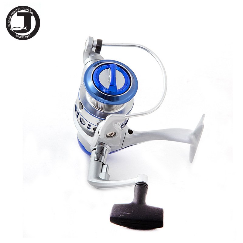 JC Carp Reels Right-Handed Trolling Spinning Reel Aluminium Hand Wheel for Lake and River Fishing with Fake Bait