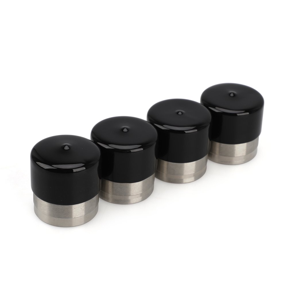 (4) 1.98 Stainless Steel Boat Trailer Bearing Buddy with Cover