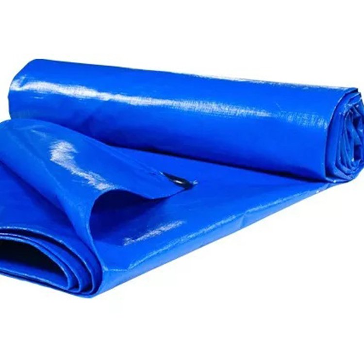 Waterproof Orange Blue Polyethylene Tarp/ PE Tarpaulin for Truck Cover Boat