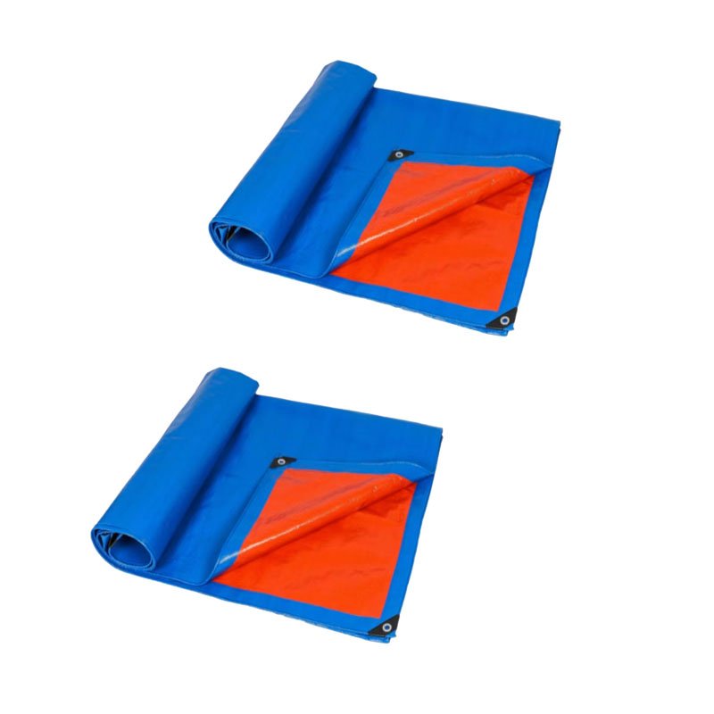PE Tarpaulin Heavy Duty Sheet UV Rain Proof Plastic Cover for Camp Boat Tent Furniture Outdoor Shade Poly WovenTarps