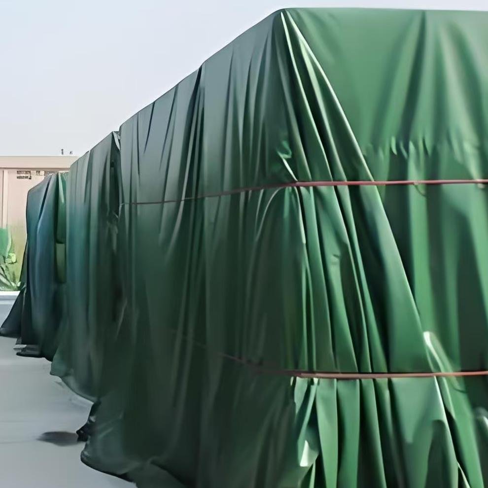100% Polyester Fabric Waterproof Rainproof Truck Car Boat Cover PVC Tarpaulin Outdoor Facilities Cover Bag Use Waterproof
