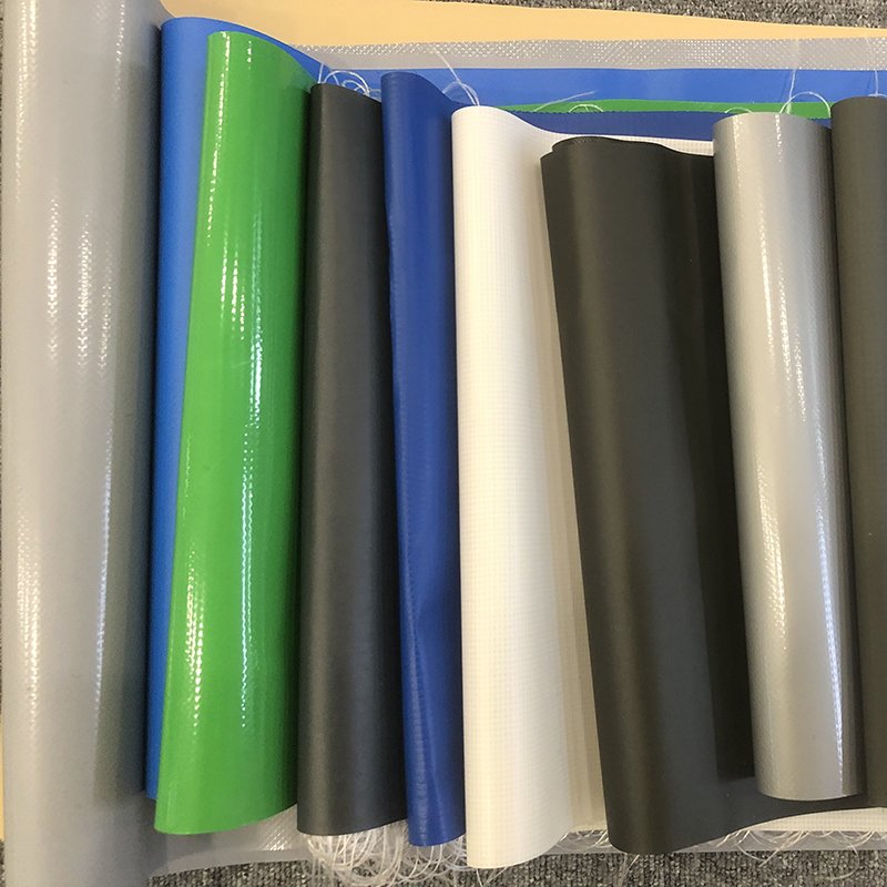 550 580 650 850gsm Lona De Pvc PVC Tarpaulin Waterproof Pvc Coated Tarpaulin Roll for Pool Boat Cover