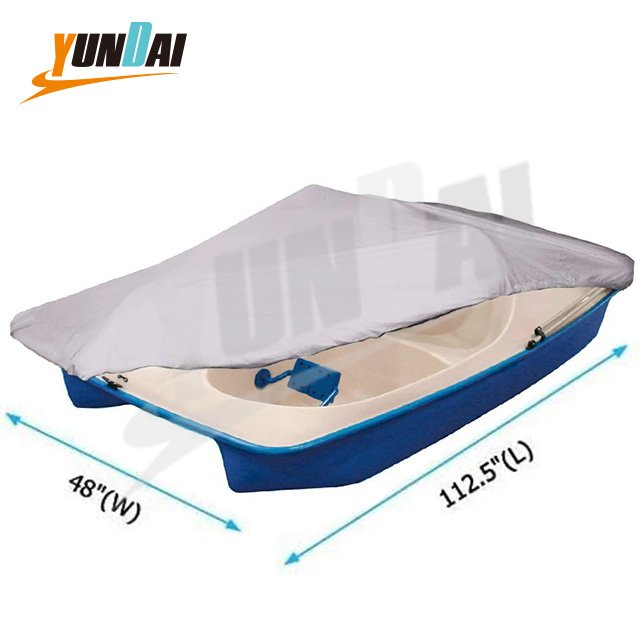 YUNDAI 210D Pedal Boat Cover 3 to 5 Persons Lightweight Breathable Waterproof Outdoor Boat Protector Customizable Boat Cover